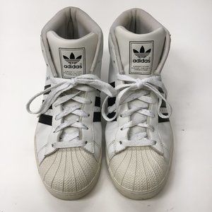 Adidas Pro Model Premium Leather Upper Sz 9 (104)